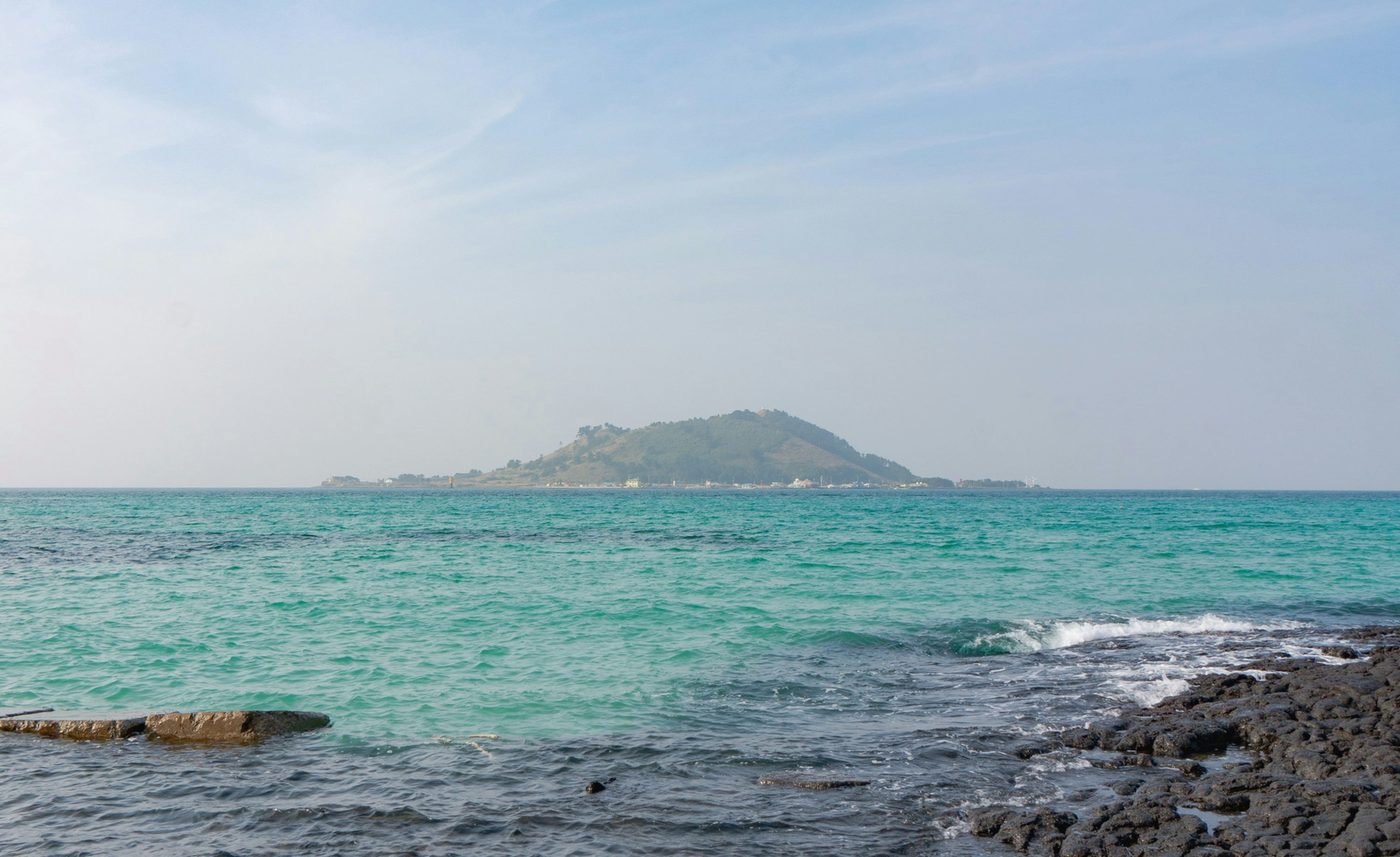 Jeju scenic coast